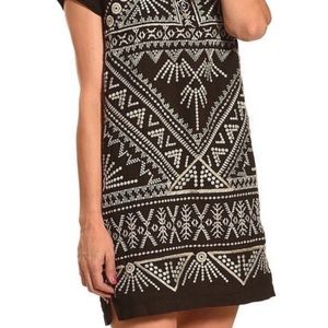Johnny Was Colette Peasant tunic embroidered dress